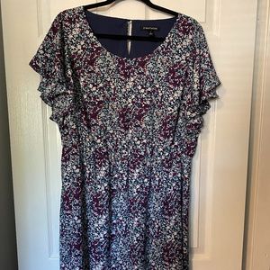 41 Hawthorne XL Floral Dress - Size 1X
